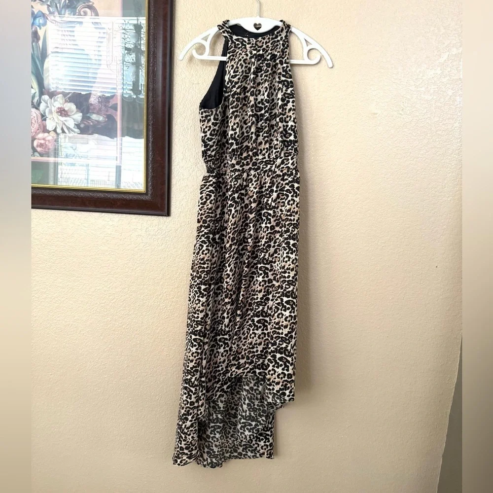 Vince Camuto Warm Weather Printed Hi Low Dress Size 2 - Picture 3 of 5